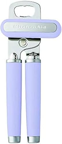 Miniatura 10 de KitchenAid - Abrelatas multifunción clásico y abrebotellas de fácil uso, rueda de corte de acero inoxidable ultra afilada, mangos ergonómicos Negro