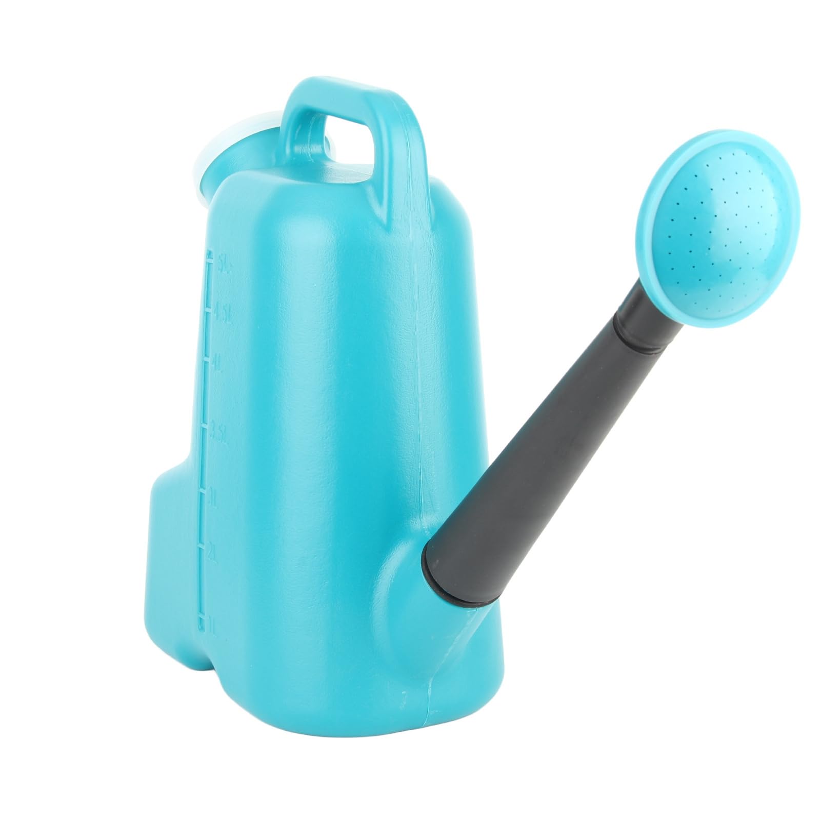 Konewka Mavaol Sky Blue, ergonomiczny uchwyt, wbudowany wskaźnik poziomu wody, wytrzymały materiał PP, do pielęgnacji roślin w pomieszczeniach i na zewnątrz (5L)