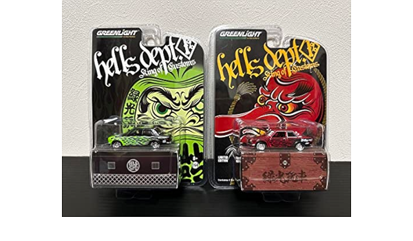 変更OK グリーンライト ヘルズデプト コラボ 限定 ダルマ テング | ccfl.ie