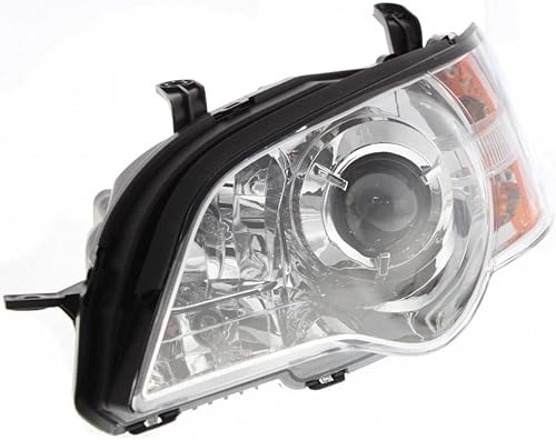 Miniatura 10 de KarParts360 Para Subaru Outback Conjunto de faros delanteros 2006 2007 lado del conductor cromado para SU2502123  84001AG43C