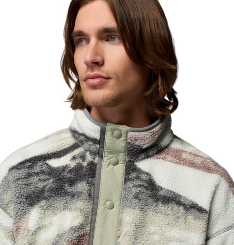 Image of Columbia Helvetia II Printed Half Snap Fleece