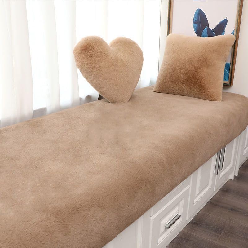 Tapis en peluche de couleur unie tapis décoratif intérieur 60x60