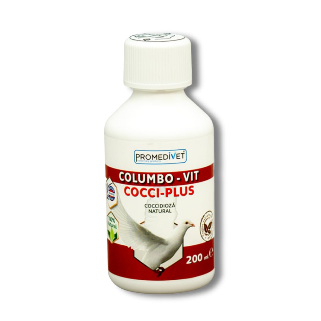 Piumer - Suplemento Natural contra Coccidios en Aves Cocci Plus Columbo Vit 200 ml