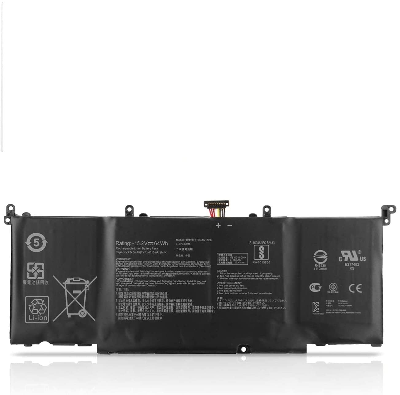 Wefly B41N1526 Laptop Battery Compatible for ASUS ROG Strix GL502 GL502V GL502VT GL502VM GL502VMK GL502VML GL502VY Series Laptop Battery (B0CR7GBFBG) Amazon Price History, Amazon Price Tracker