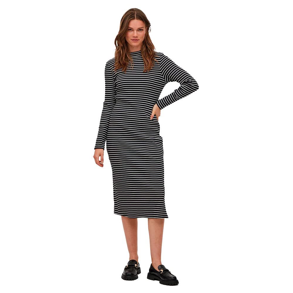 VILA Vestido 'VIMilla' En Verde Oscuro | ABOUT YOU