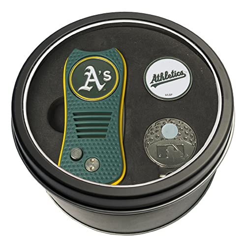 Team Golf MLB Oakland Athletics Tin Ball Marker Gift Set