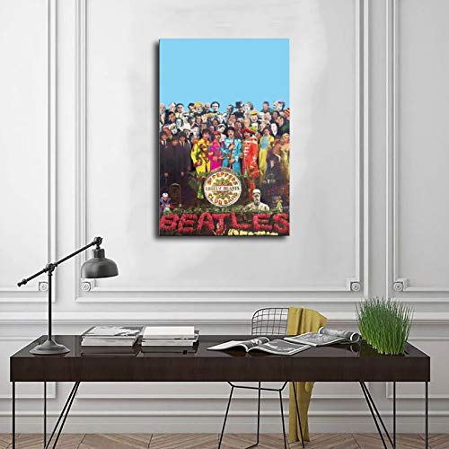 Poster sur toile The Beatles légendaire Rock Band The Beatles 10 – Décoration de chambre – Paysage sportif – Décoration… - Les Beatles, Paul McCartney, John Lennon, RIngo Starr, George Harrison Poster sur toile The Beatles légendaire Rock Band The Beatles 10 - Décoration de chambre - Paysage sportif - Décoration… – Image 4