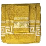 HM'S HOME'SECRET Roomers Juego de Toallas 3 Piezas Simón | 100% Algodón 400...