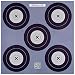 .30-06 Outdoors 5 Spot Mini Paper Target (100 Count), Blue