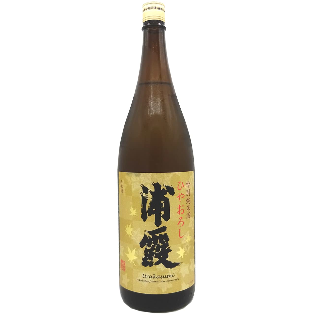 佐浦 【日本酒】浦霞 ひやおろし特別純米酒 1800ml