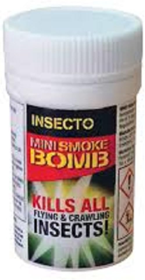 FLEA BOMB PEST CONTROL MINI 3.5g INSECTO FLYING AND CRAWLING BED BUG KILLER SMOKE BOMB