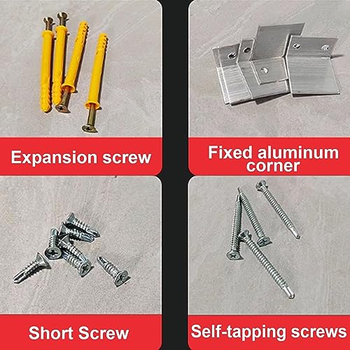 Valla para Aire Acondicionado de Aluminio Cubierta Protectora Externa y Antirrobo 7