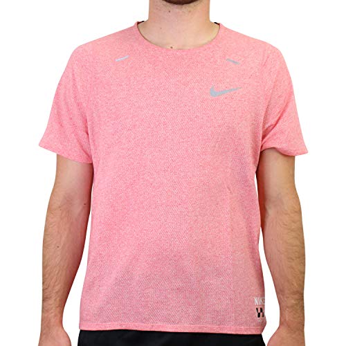 Nike Dfbreath Rise 365 FF Gx T-Shirt Homme respirant noir pour course à pied