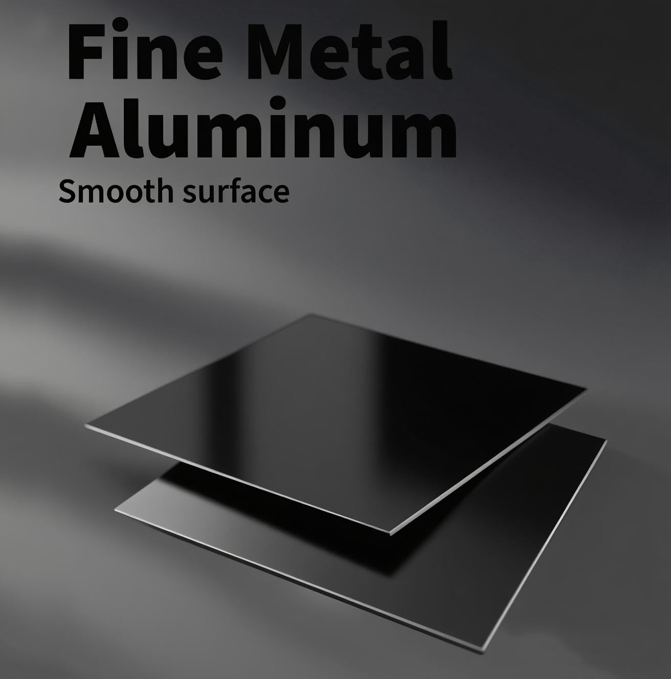 Anodowana czarna blacha aluminiowa 5052 | Czarny 5 sztuk narzędzi do naprawy 100x100x0,5-2mm i 200x200x0,5-0,8mm