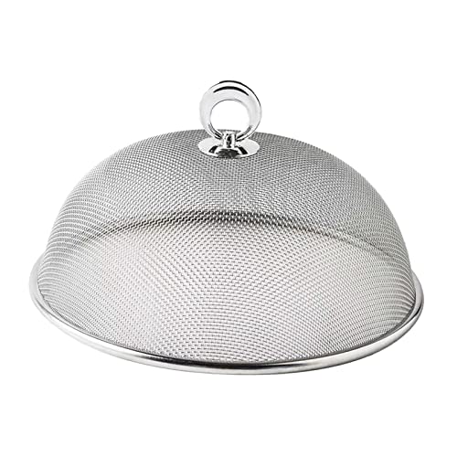 Colcolo Cubiertas para Alimentos Tapa de cúpula para Alimentos a Prueba de Polvo Fuerte Reutilizable Placa antimoscas Cubiertas para Servir Protección de, 30 CENTIMETROS