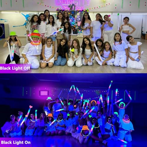 Image of 100W 1Pack Black Light for Glow Party and Halloween Decoration