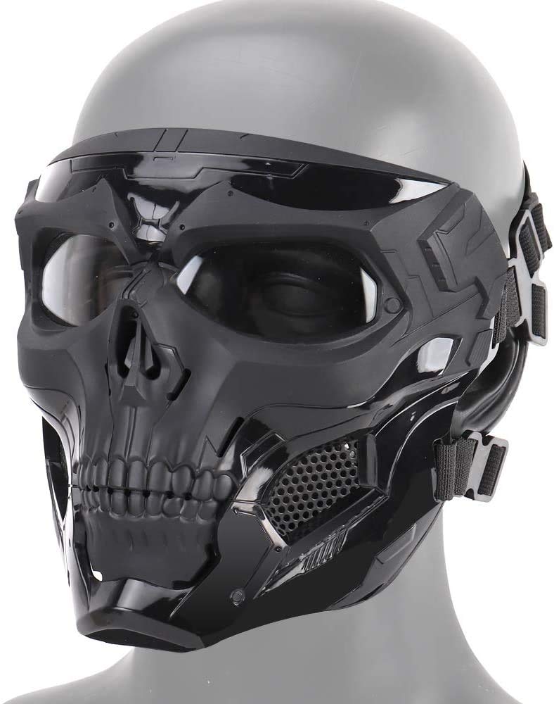 SHENGJIA Halloween party skull mask paintball shooting full face air gun hunting cosplay zombie horror skull mask