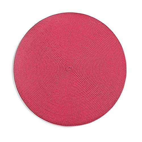 Copa&Cia Luna Jogo Americano Redondo, Vermelho, 38 cm