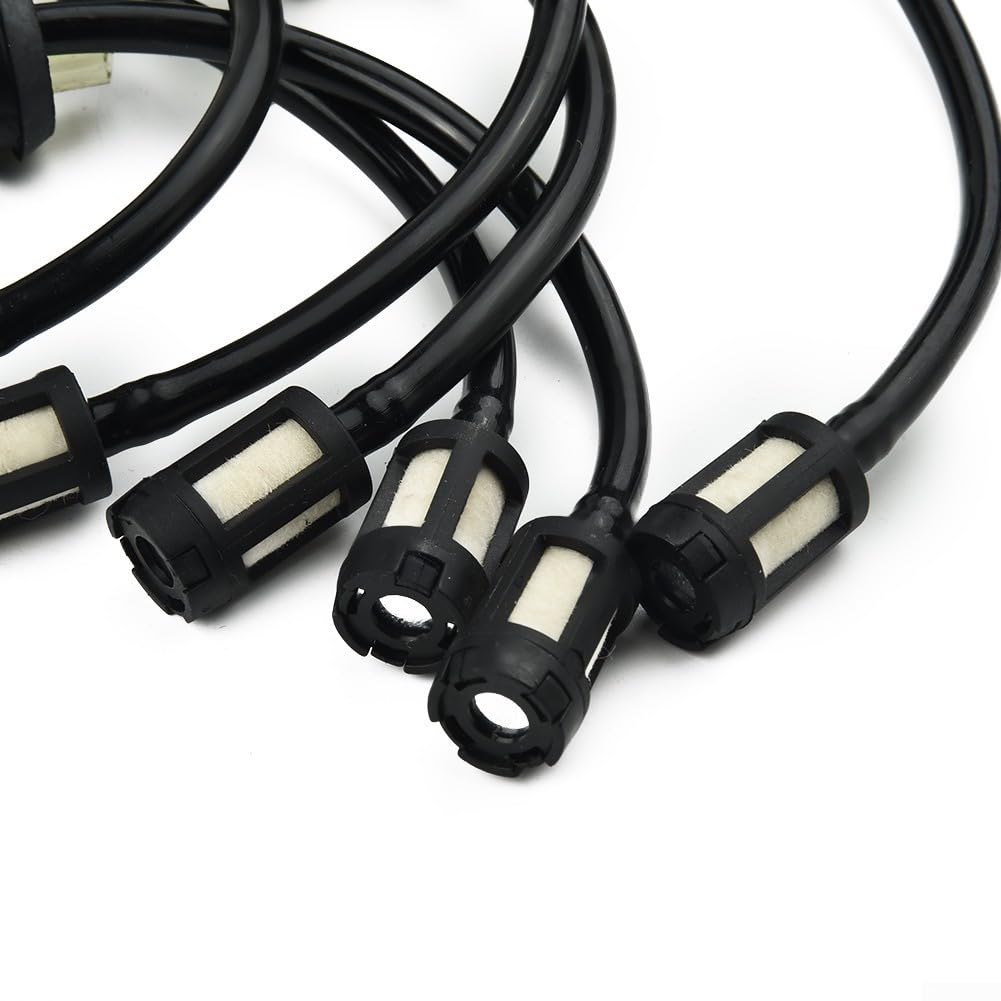 Fuel Line Kit, Fuel Hose Pipe Kit With Fuel Filter, Fuel Hose Pipe Kit With Fuel Filter For Brushcutter Lawnmower, Fuel Line Hose(10pcs)