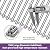Boloda Stainless Steel 21.75" Cooking Grid Grates 22" with Drip Tray Replacement for Traeger Pro 575,Grill Parts for Traeger BAC012 BCA070 BBQ07C