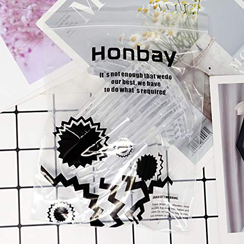 Honbay 6Pcs Plastic 7 Tooth French Twist Combs Hair Side Combs Clips Accessory For Women And Girls (4Inch) #TOP6