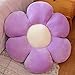 Morbuy Coussins de Chaise Forme de Fleur, Coussin en Peluche Douce Duveteux Tatami Oreiller pour Siège, Canapé, Jardin, Salon Intérieur Décoration de Chambre des Enfants (A.Violet,30x30cm)