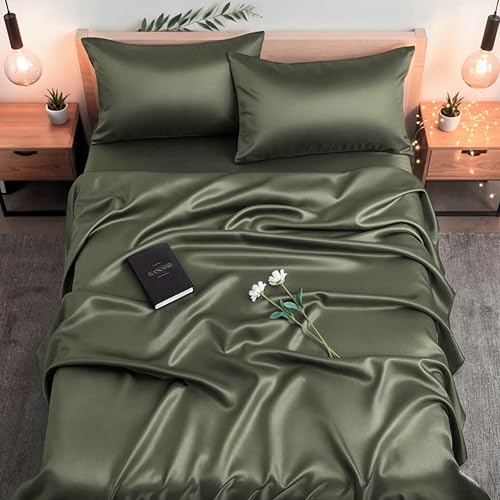 Colorado Home Co Sundaysilks Mulberry Silk Queen Sheets Set