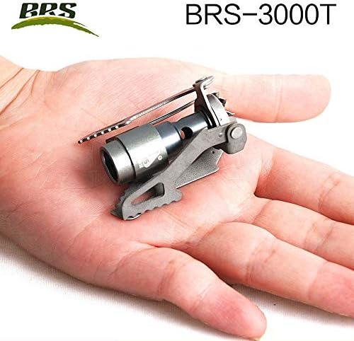 BRS ultralekki palnik ze stopu tytanu, kuchenka kempingowa, kuchenka na zewnątrz, palnik do gotowania, 25 g