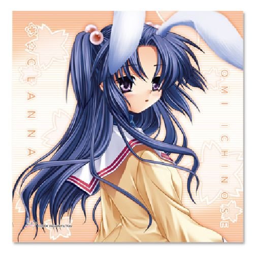 Amazon.co.jp: CLANNAD マイクロファイバーミニタオル L:一ノ瀬ことみ