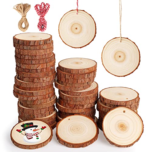 Wood Slices 45Pcs 2.4