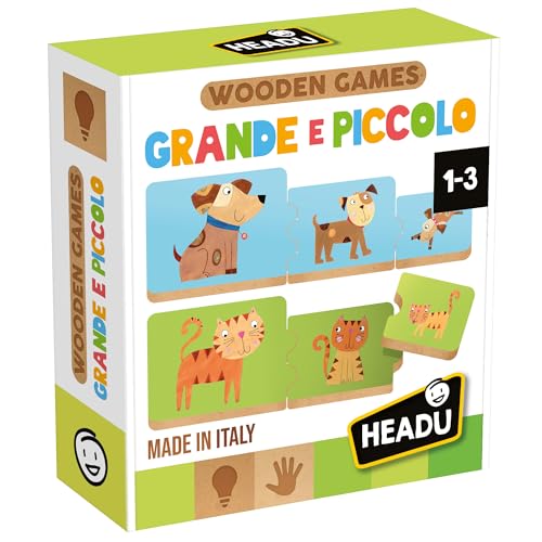 Jeu éducatif pour enfants Headu IT60919 éveil préscolaire apprentissage puzzle