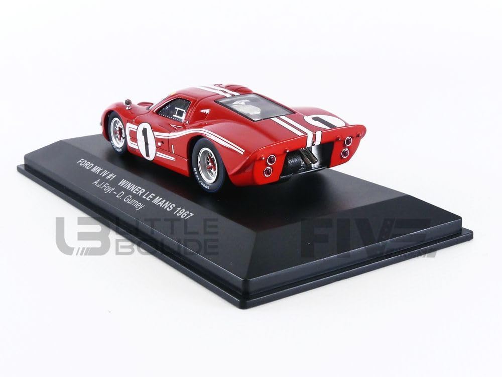 Ford Mk IV – Vainqueur Le Mans 1967 – IXO 1/43 – LM1967 – Miniature Neuve