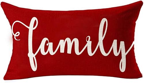 Miniatura 4 de Juego de 4 fundas de cojín de lino y algodón con diseño de pino, diseño de árbol de pino, feliz Navidad, cruz de Jesús, funda de cojín decorativa