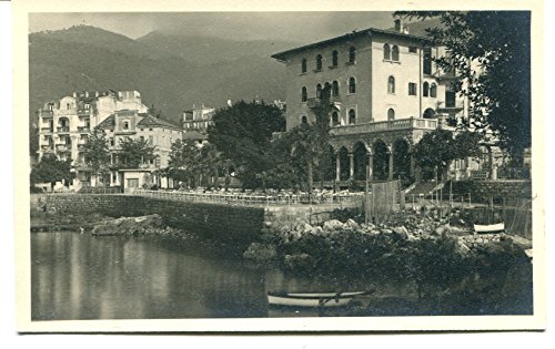 Primi '900 paesaggio barca FP B/N Cartolina Postale