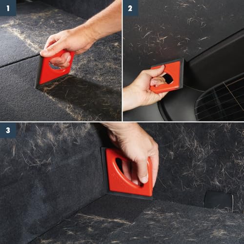 SONAX TierhaarEntferner (1 Stück) ermöglicht Haare effizient und gründlich aus schwer erreichbaren Ecken zu entfernen | Art-Nr. 04978000