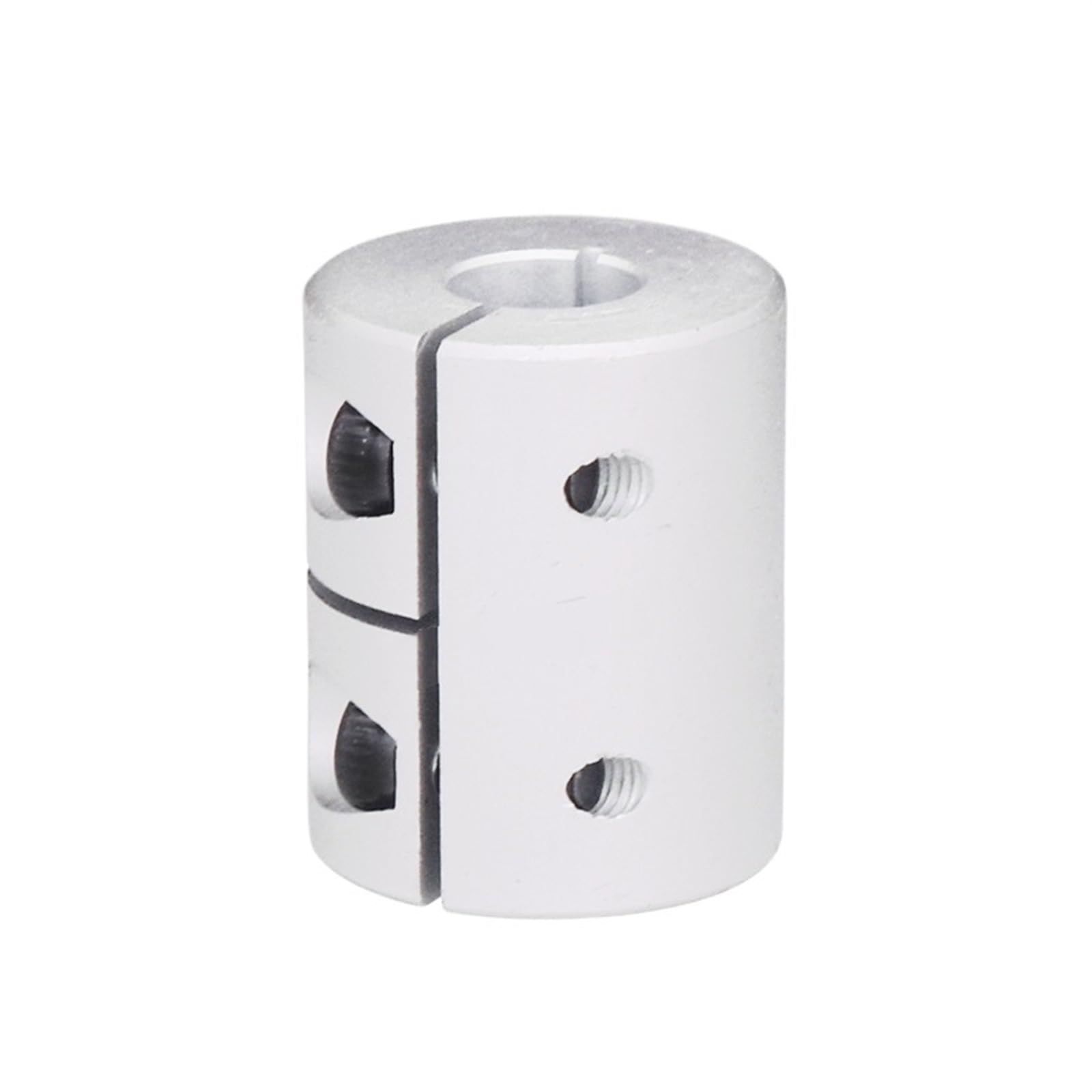 Rigid Coupling,Stainless Steel Rigid Coupling 1pcs 3D Printer Rigid Clamping Shaft Couplings Diameter 20mm Length 25mm Stepper Motor Engraving Machine Coupling(8 x 8 mm)