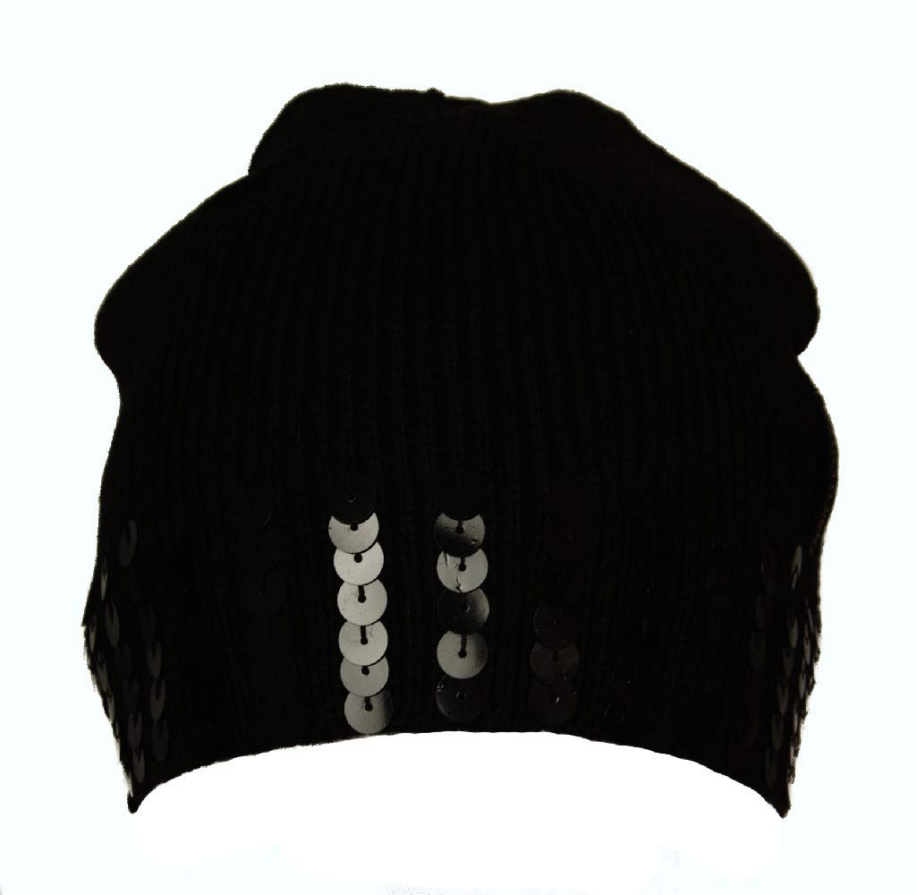 Enrico Coveri Hat Cap Beret Bonnet Item MC1332 Made in Italy, Nero, One Size