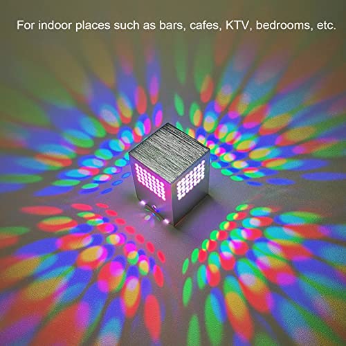 Lámpara de pared LED RGB 3W aplique interior moderno de bajo consumo para pasillo 3