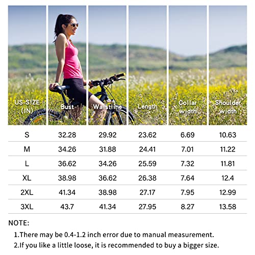 Racerback Cycling Tank Tops Women Indoor-Outdoor Bike Sleeveless Recreation Spin Tank Shirts With Pocket(Violet,Xl) #TOP6