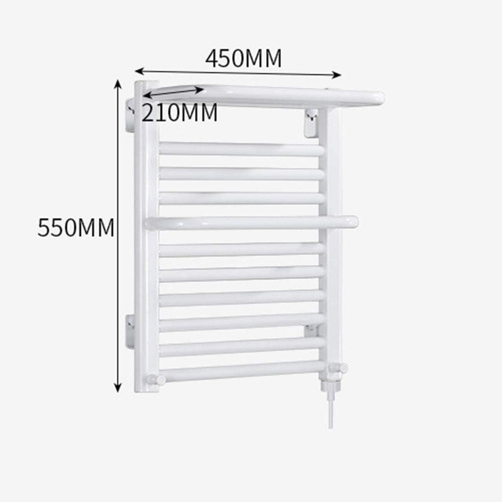 APUM Smart Electric Towel Rack, Electric Heated Bath Towel Warmer Rack,Wallmountable, Space Saving Plug-in Towel Warmers for Bathroom