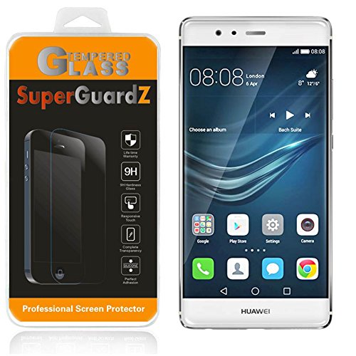 [2-Pack] For Huawei P9 - Superguardz Tempered Glass Screen Protector, 9H, 0.3Mm, 2.5D Round Edge, Anti-Scratch, Anti-Bubble #TOP23