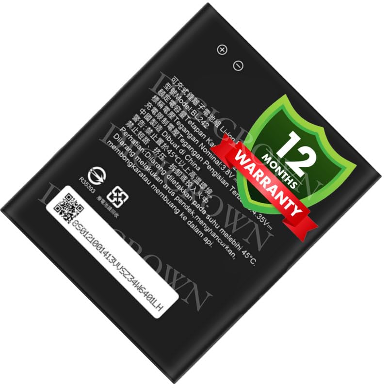 Image of Original BL242 Battery Compatible for Lenovo Vibe C (A2020a40) | Lenovo K3 (K30-T, K30-W) - (2300mAh) - 1 Year Warranty