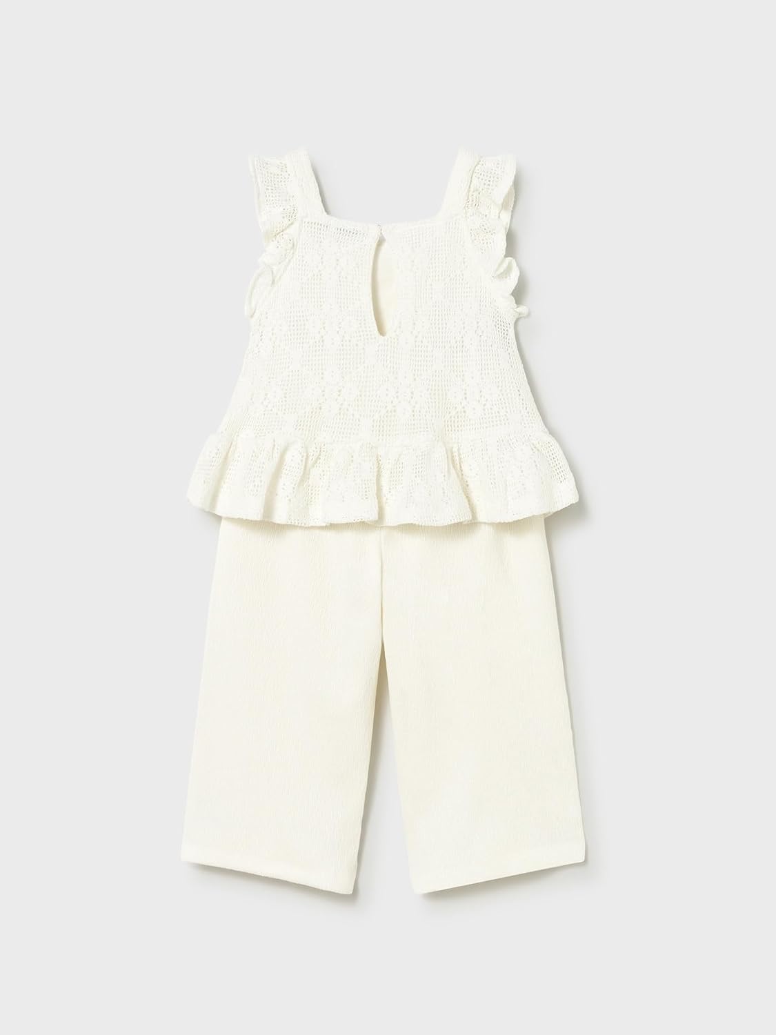 Mayoral Combined Long Pants Set for Baby-Girls Natural