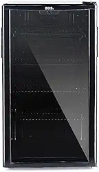 Refrigerador Expositor Vertical Eos 100 Litros Eco Gelo All Black Eev110p 220v