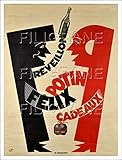 SANS CADRE Herbé ™ Poster/Reproduction HQ 40x60cm d\'une Affiche Vintage/Ancienne Felix POTIN/RéTRO