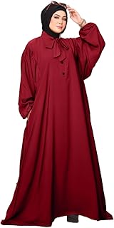 عباية كريب رويال بدون طرحة مقاس موحد يلبس 110 ك للنساء GS-8153 GAMAL SONS FOR ABAYA