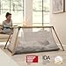 Tutti Bambini CoZee Go 3 in 1 Newborn Bassinet, Travel Cot & Playpen - Oak/Charcoal (with Waterproof Sheet Included)