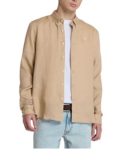 Timberland Chemise mbrk Linen y941 Safari XXL