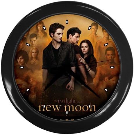 Twilight Movie Wall Clocks 10 Inch Kitchen Modern Unique Round Black Decorations High Quality Great Gift for Dad Mom Man Woman