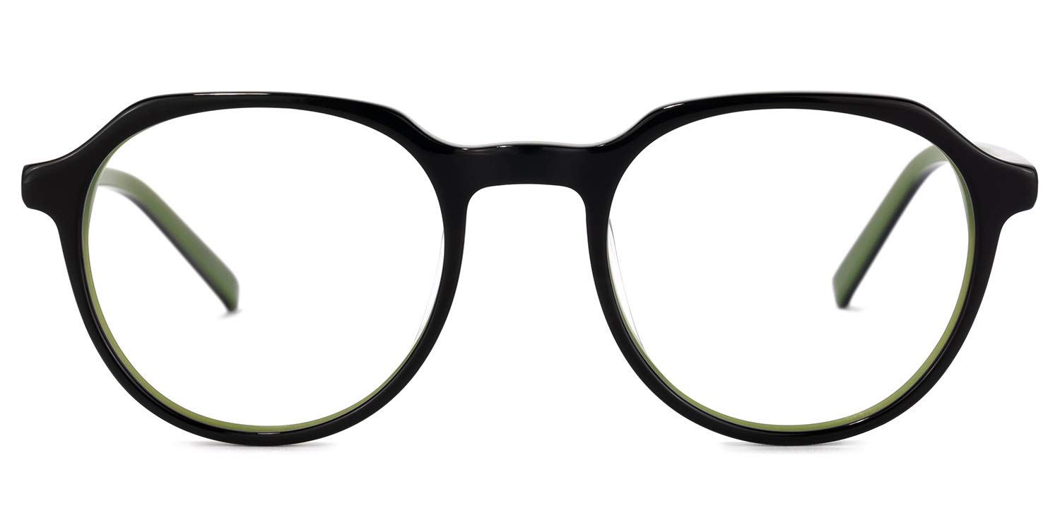 Zeelool Kids Round Blue Light Blocking Glasses Computer Gaming KidsBLGS-Round